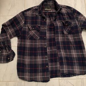 Jachs New York thick warm shirt jacket shacket. Button up. Collared. EUC!